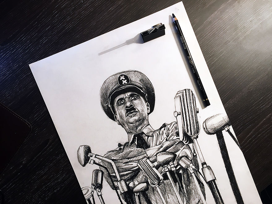 I Recreated 15 Movie Posters With Colouring Pencils I Recreated 15 Movie Posters With Colouring Pencils