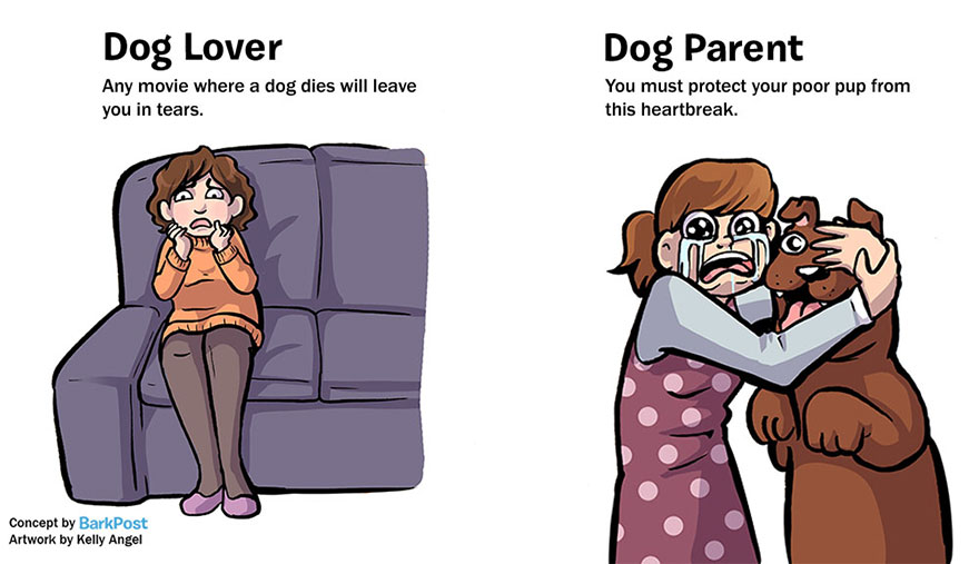 7 Differences Between Dog Lovers And Dog Parents