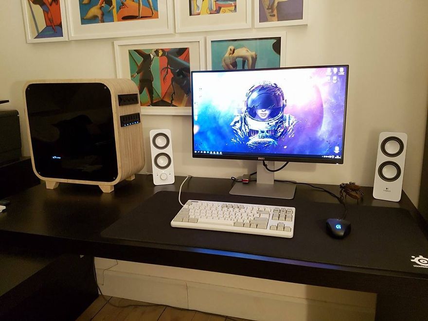 I Made A Computer Out Of Wood I Made A Computer Out Of Wood