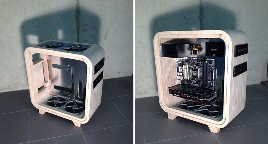 I Made A Computer Out Of Wood I Made A Computer Out Of Wood