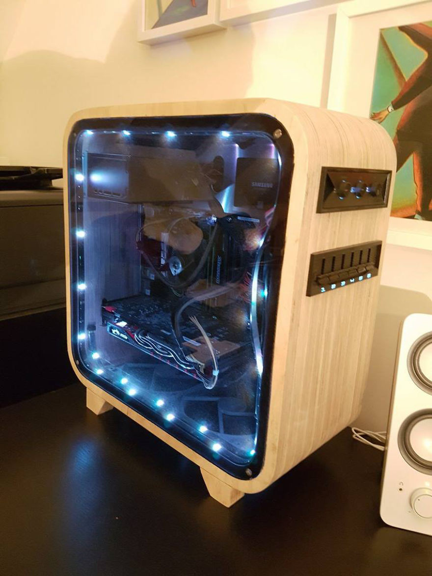 I Made A Computer Out Of Wood I Made A Computer Out Of Wood