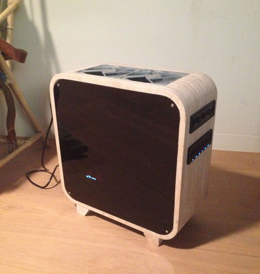 I Made A Computer Out Of Wood I Made A Computer Out Of Wood