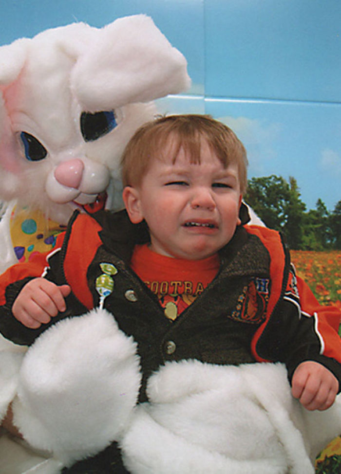 57 Vintage Easter Bunny Pics That Will Give You Nightmares