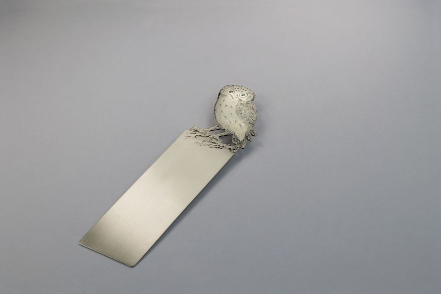 I Hand-Carve Silver Bookmarks That Tell Precious Stories I Hand-Carve Silver Bookmarks That Tell Precious Stories