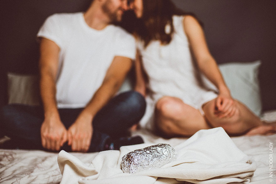 This Couple Did A Baby Photoshoot With A Burrito And It&#8217;s Really Emotional