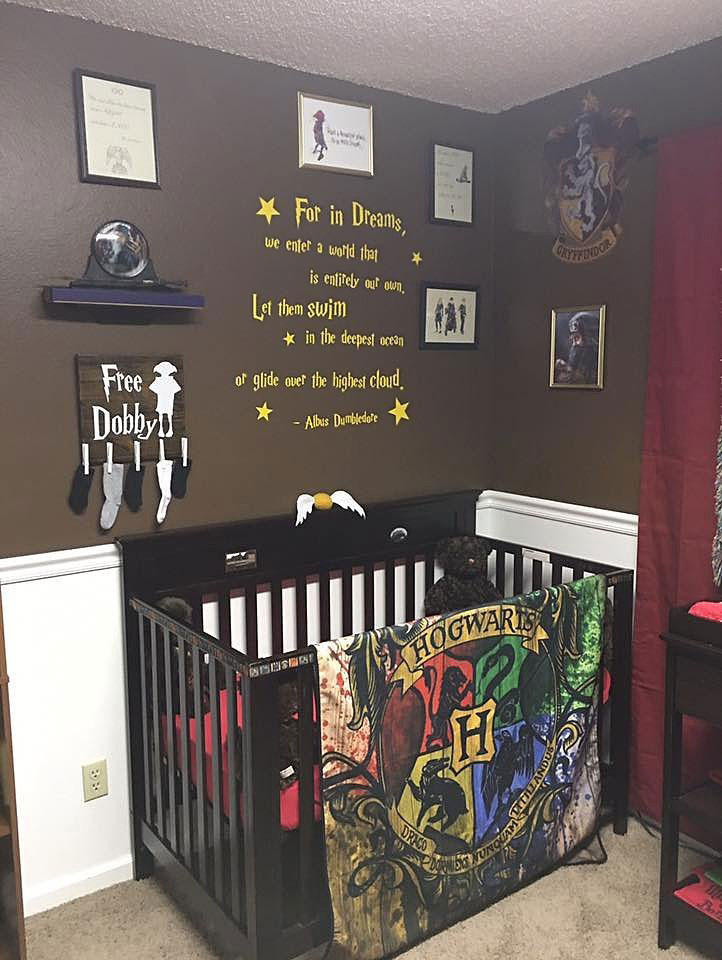 Parents Create &#8216;Harry Potter&#8217; Nursery For Their Muggle-Born Little Wizard