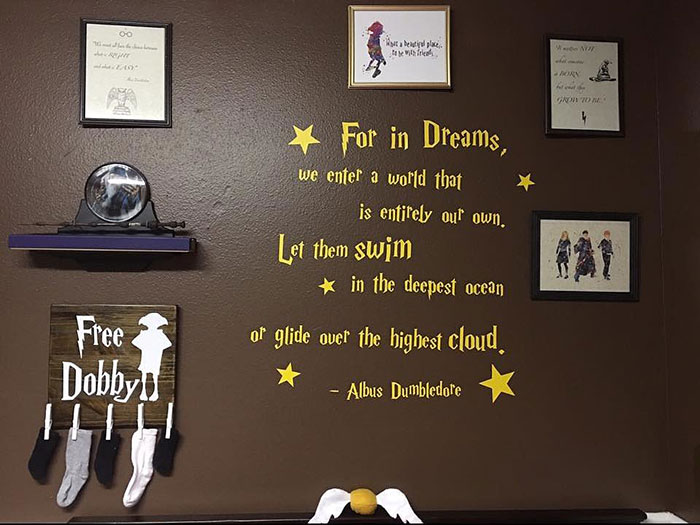 Parents Create &#8216;Harry Potter&#8217; Nursery For Their Muggle-Born Little Wizard