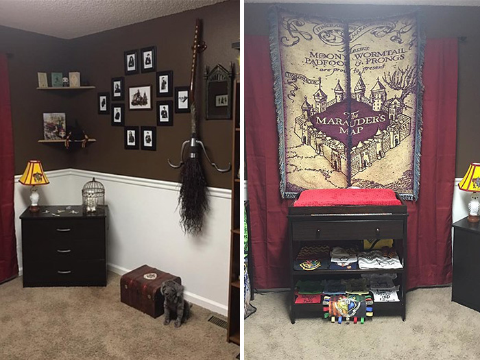 Parents Create &#8216;Harry Potter&#8217; Nursery For Their Muggle-Born Little Wizard