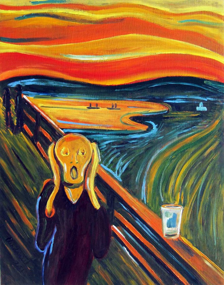 I Recreate Famous Paintings And Add Beer I Recreate Famous Paintings And Add Beer