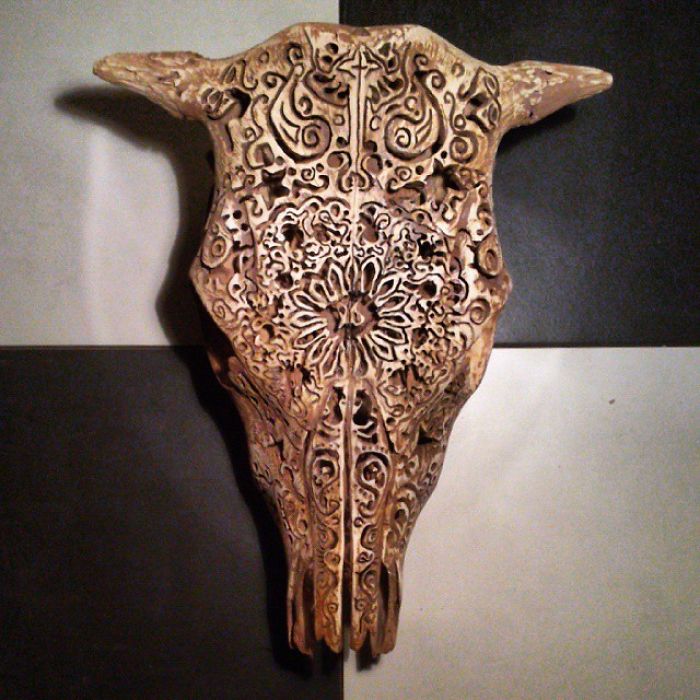 I Use Skulls As Canvases For My Art