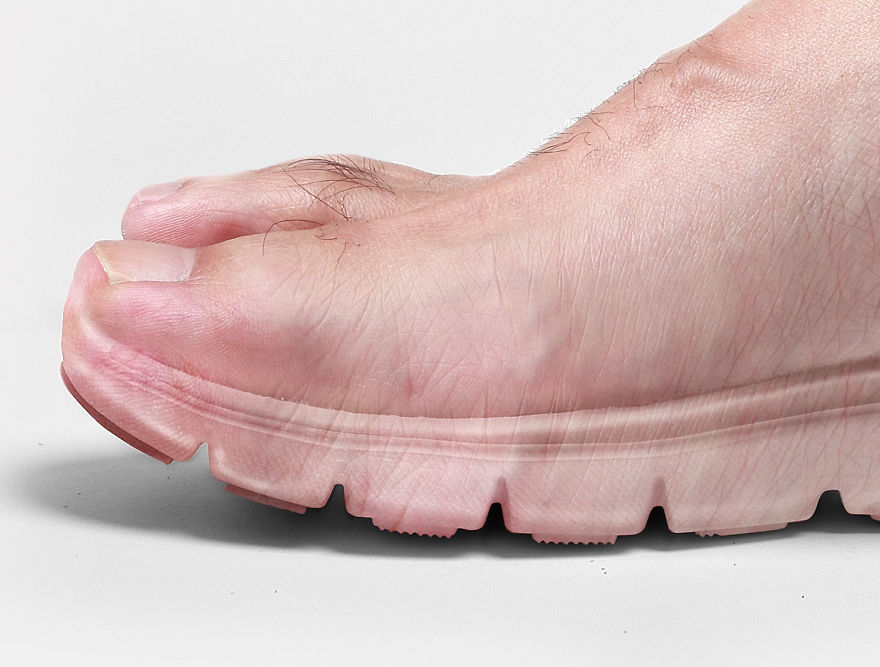 Barefoot Series Turns Bodily Extremities Into Fleshy Footwear Barefoot Series Turns Bodily Extremities Into Fleshy Footwear