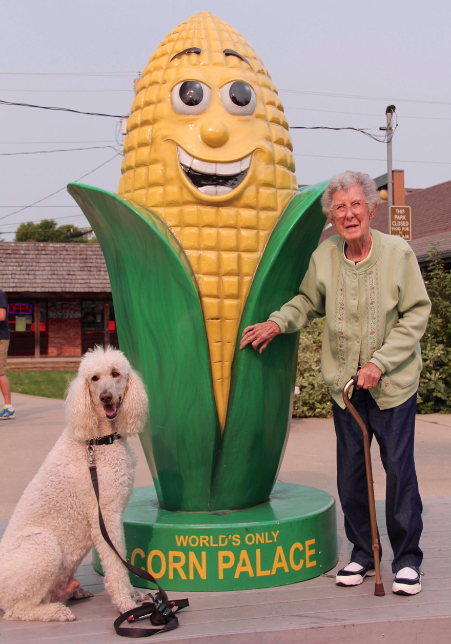 90-Year-Old Refuses Cancer Treatment And Hits The Road With Poodle