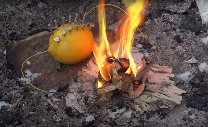 How To Start A Fire With A Lemon How To Start A Fire With A Lemon