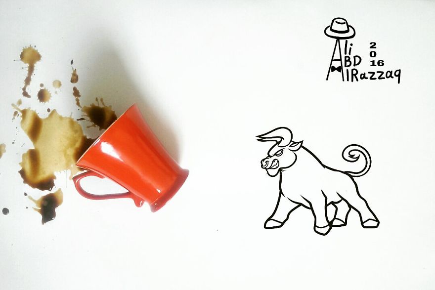 I Draw Interactive Illustrations Using Everyday Objects (Part 5)