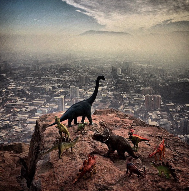 Travel Photos Are Instantly Better With Dinosaur Toys Travel Photos Are Instantly Better With Dinosaur Toys
