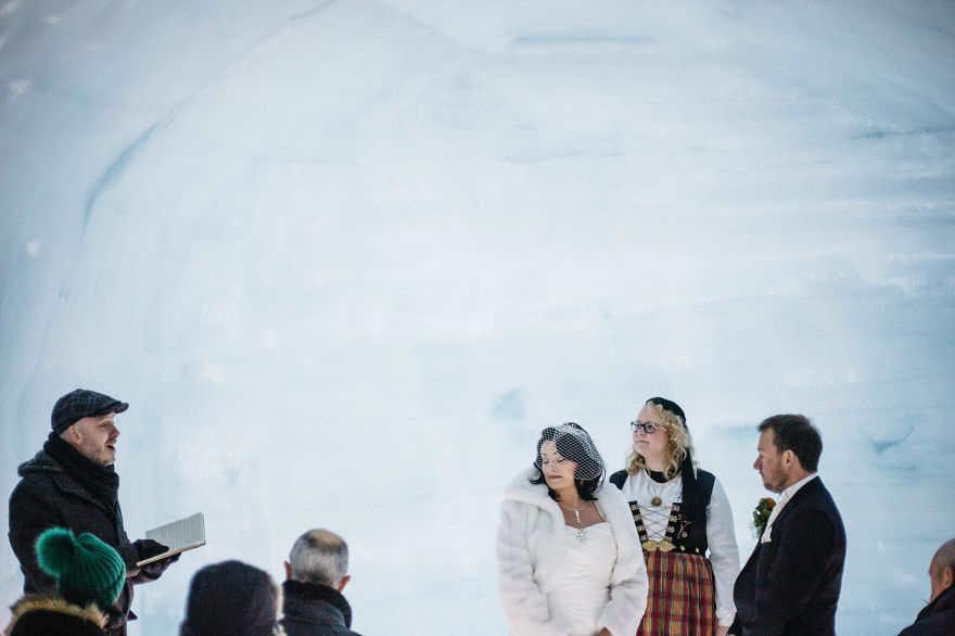 &#8216;I Do&#8217; Inside A Glacier In Iceland