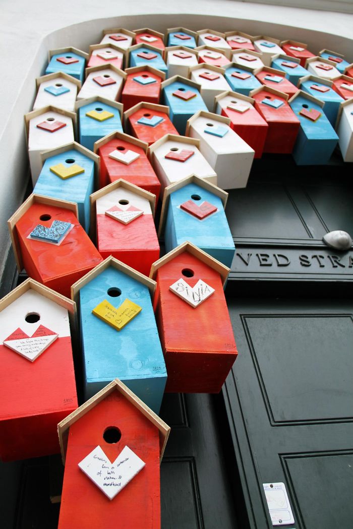 I Made 3500 Birdhouses From Scrapwood To Keep Birds In Cities