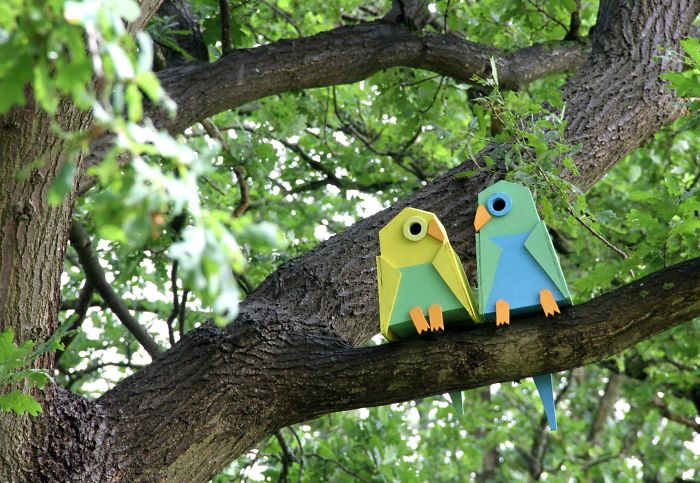I Made 3500 Birdhouses From Scrapwood To Keep Birds In Cities