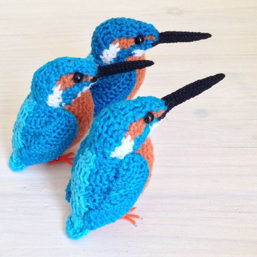 I Make Realistic Crocheted Birds Out Of Wool I Make Realistic Crocheted Birds Out Of Wool