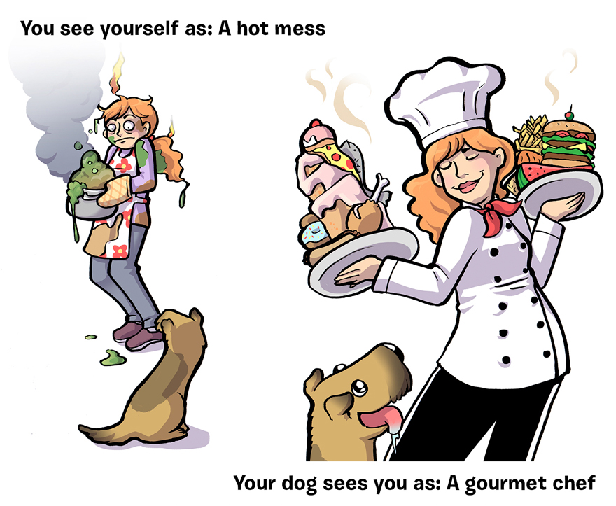 How You See Yourself vs How Your Dog Sees You