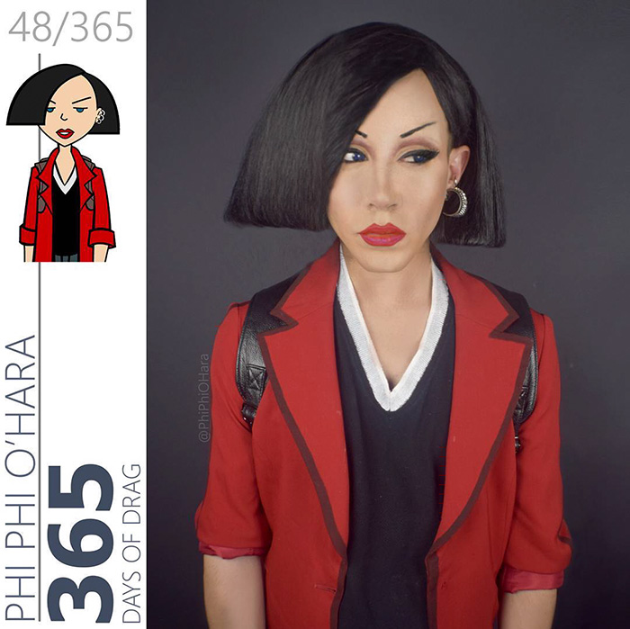 Drag Queen Turns Herself Into Our Favorite &#8217;90s Cartoon Characters