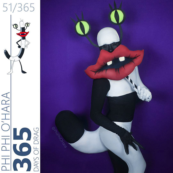 Drag Queen Turns Herself Into Our Favorite &#8217;90s Cartoon Characters