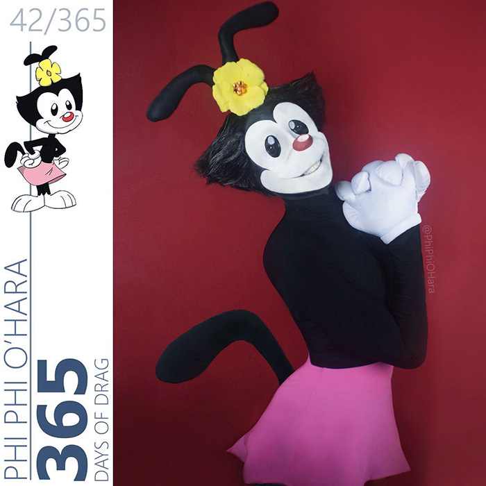 Drag Queen Turns Herself Into Our Favorite &#8217;90s Cartoon Characters