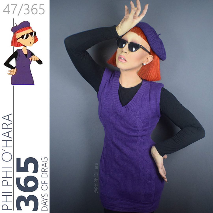 Drag Queen Turns Herself Into Our Favorite &#8217;90s Cartoon Characters