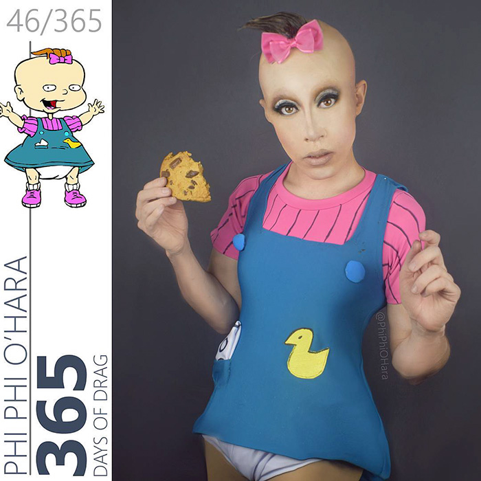 Drag Queen Turns Herself Into Our Favorite &#8217;90s Cartoon Characters