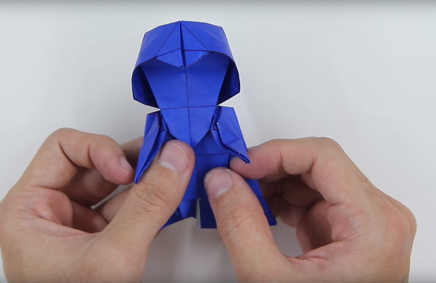 How To Make An Origami Darth Vader How To Make An Origami Darth Vader