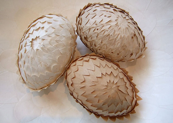 Old Books Repurposed Into Paper Cups And Saucers By Cecilia Levy Old Books Repurposed Into Paper Cups And Saucers By Cecilia Levy