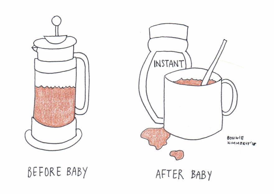 Our Life As New Parents Told Through My Crappy Cartoons
