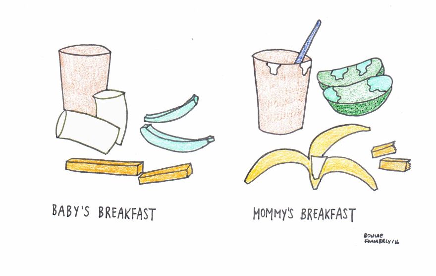 Our Life As New Parents Told Through My Crappy Cartoons