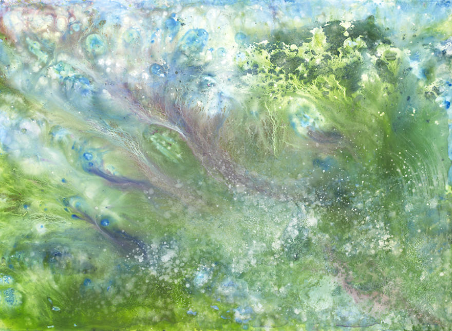 My 6-Year-Old With Autism Creates Stunning Art And Angelina Jolie Just Bought Her Painting!