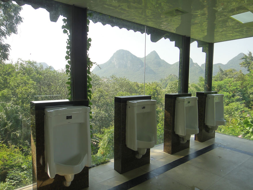 People Post Toilet Views From Around The World To Show Where They Pee And Poo