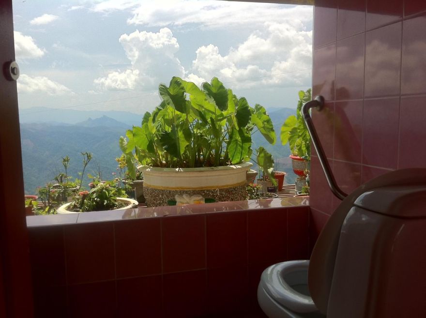 People Post Toilet Views From Around The World To Show Where They Pee And Poo