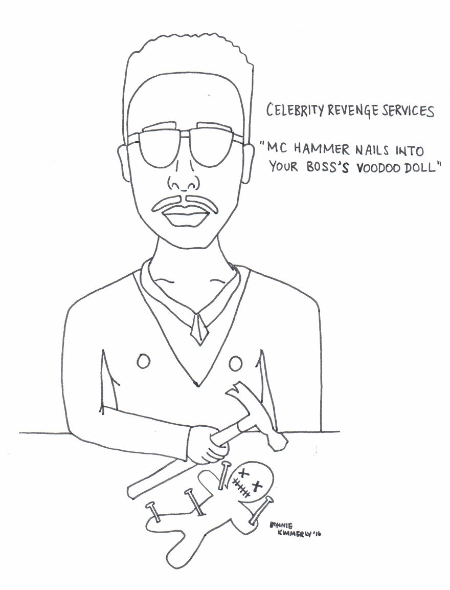 8 Celebrities Taking Revenge For You: I Turned Punny Last Names Into Drawings