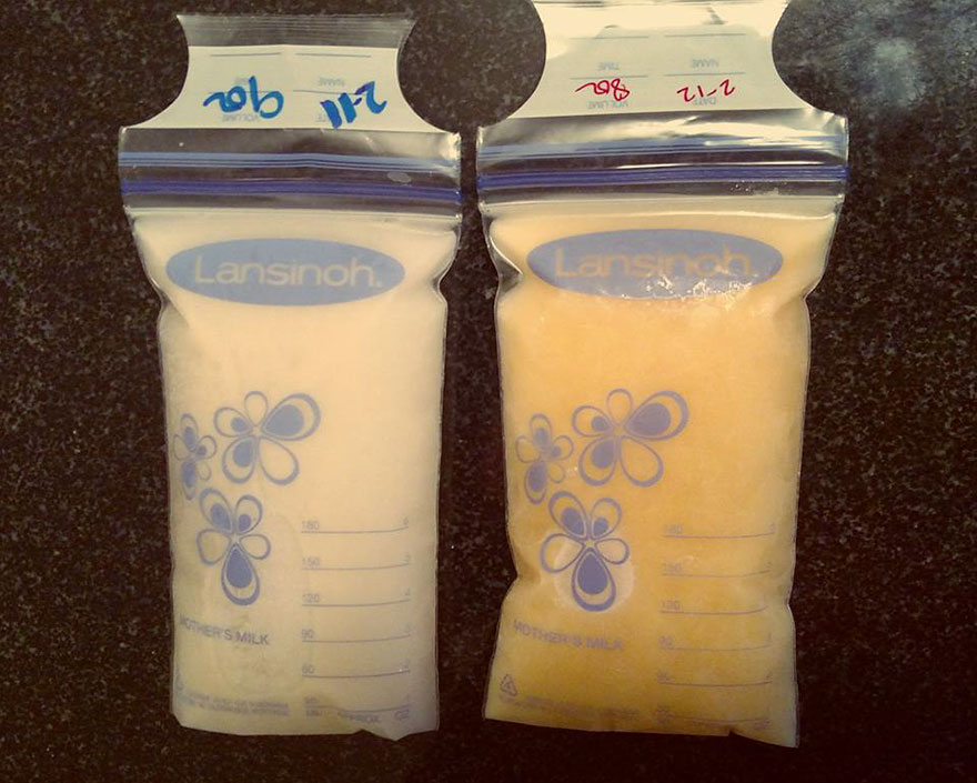 Mom Posts Her Breast Milk’s Side-By-Side Pic And It Goes Viral For The Most Beautiful Reason Mom Posts Her Breast Milk’s Side-By-Side Pic And It Goes Viral For The Most Beautiful Reason