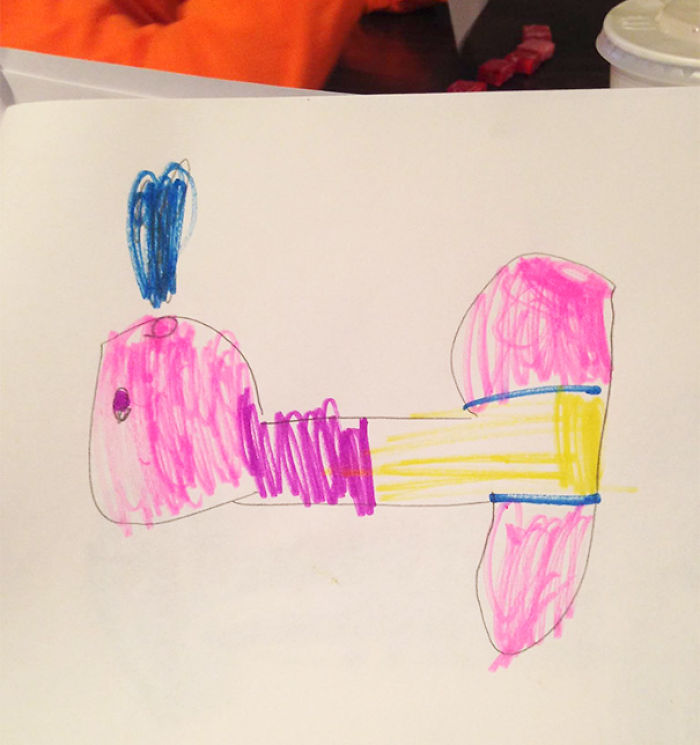 64 Hilariously Inappropriate Kids&#8217; Drawings