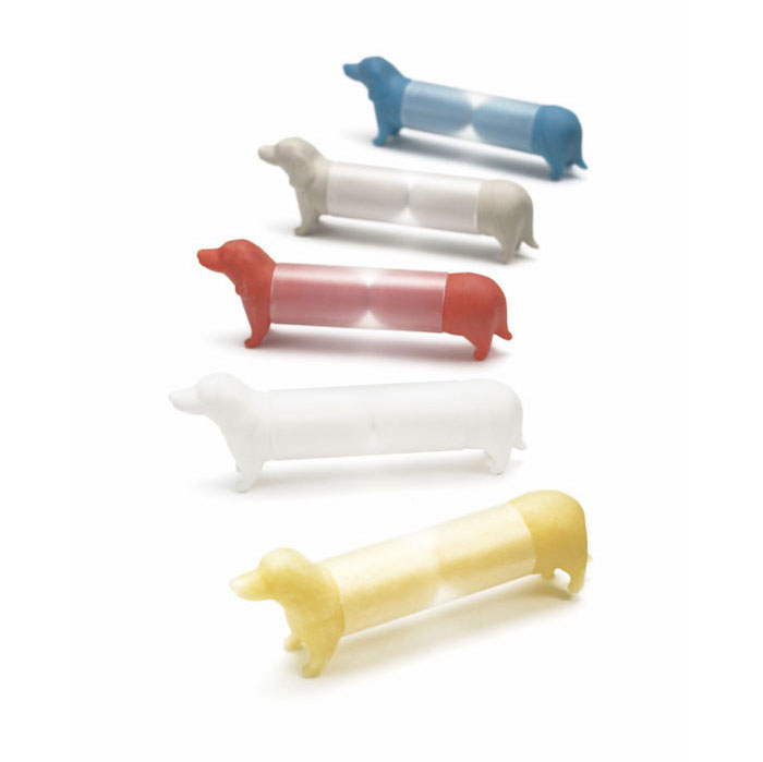 Dog-Shaped Earplugs That Look Like A Really Long Wiener Pup Dog-Shaped Earplugs That Look Like A Really Long Wiener Pup