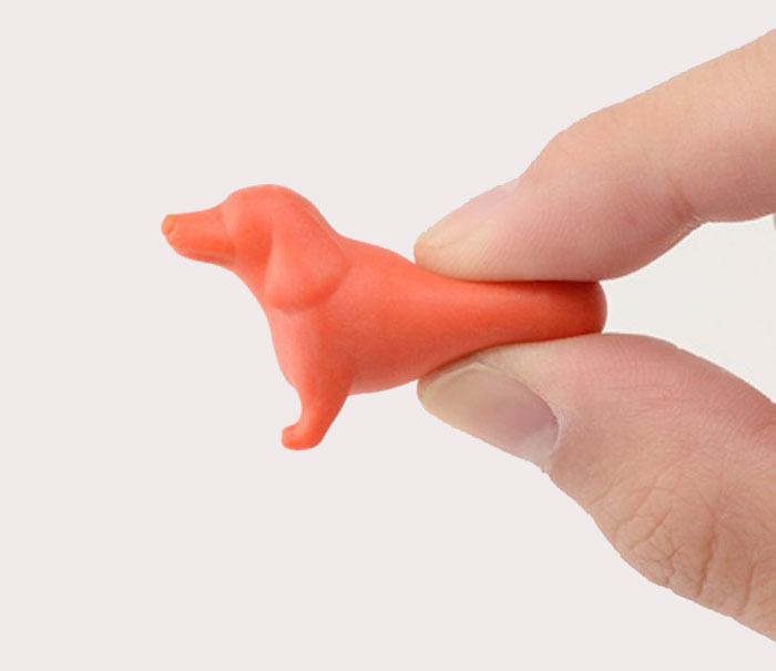 Dog-Shaped Earplugs That Look Like A Really Long Wiener Pup Dog-Shaped Earplugs That Look Like A Really Long Wiener Pup