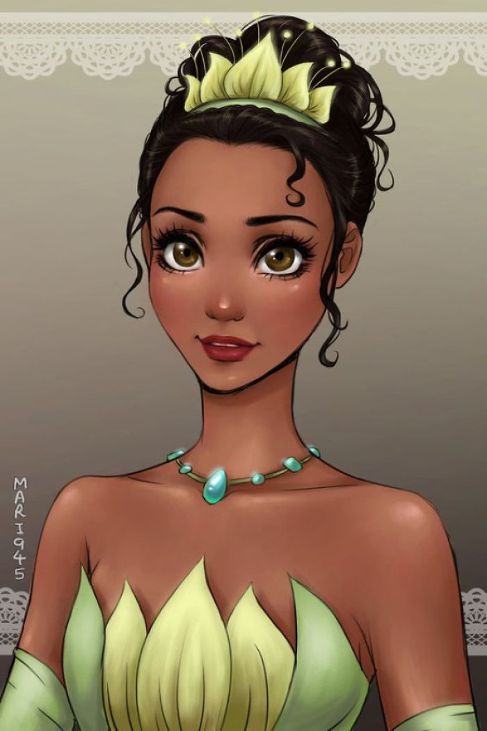 I Draw Disney Princesses As Anime Characters
