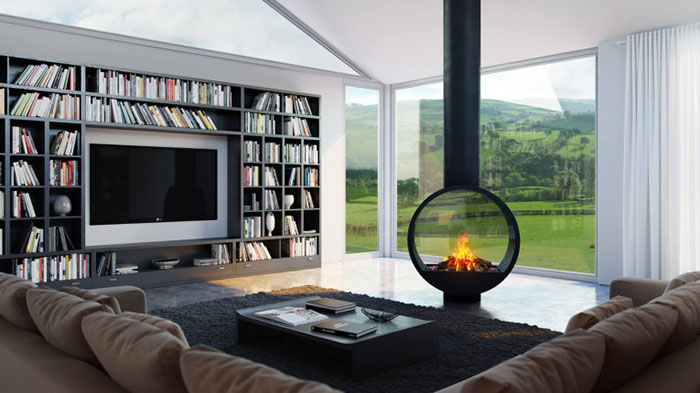59 Of The Coolest Fireplaces Ever