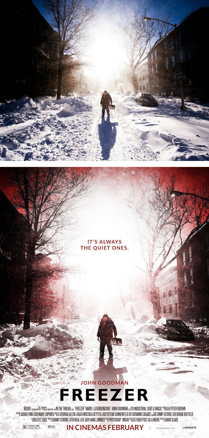 This Redditor Is Turning Random People&#8217;s Photos Into Movie Posters