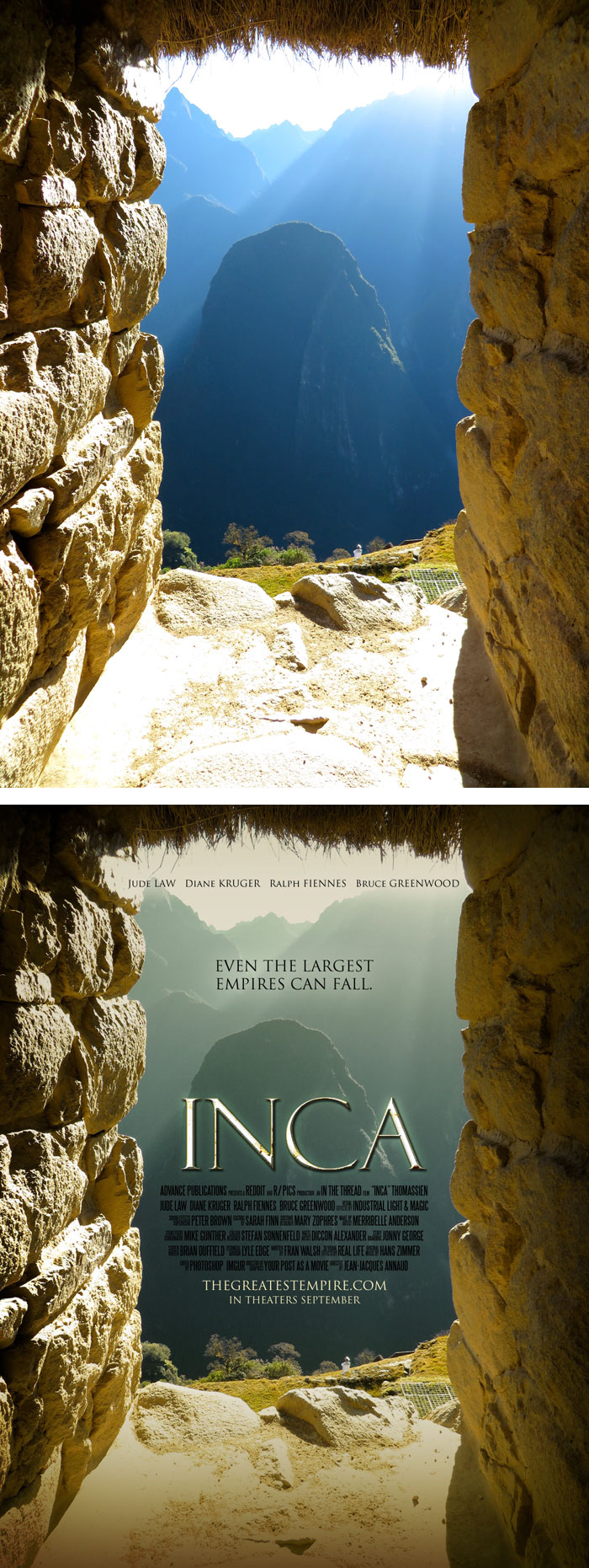 This Redditor Is Turning Random People&#8217;s Photos Into Movie Posters