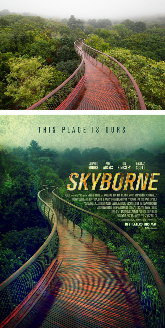 This Redditor Is Turning Random People&#8217;s Photos Into Movie Posters