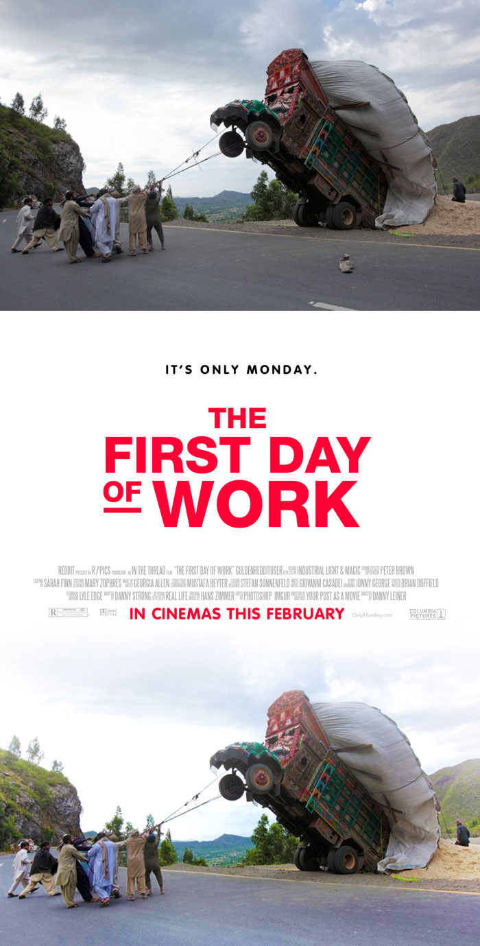 This Redditor Is Turning Random People&#8217;s Photos Into Movie Posters