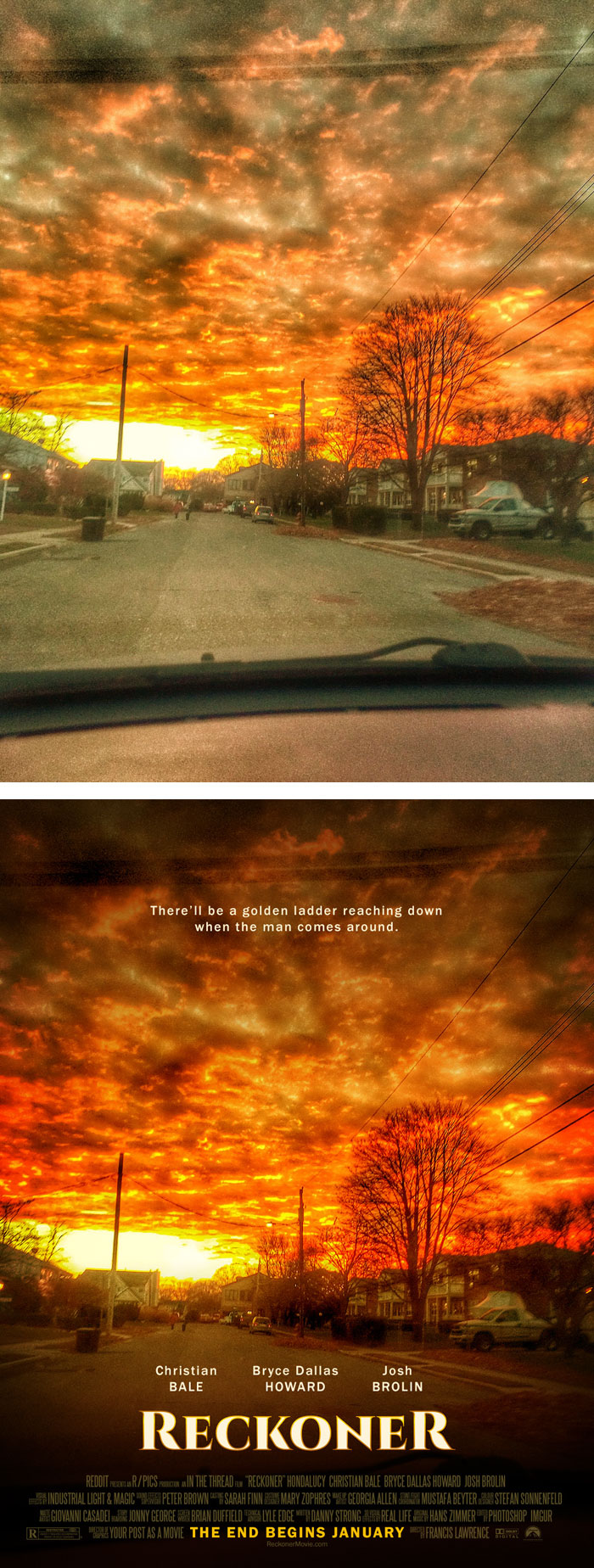 This Redditor Is Turning Random People&#8217;s Photos Into Movie Posters