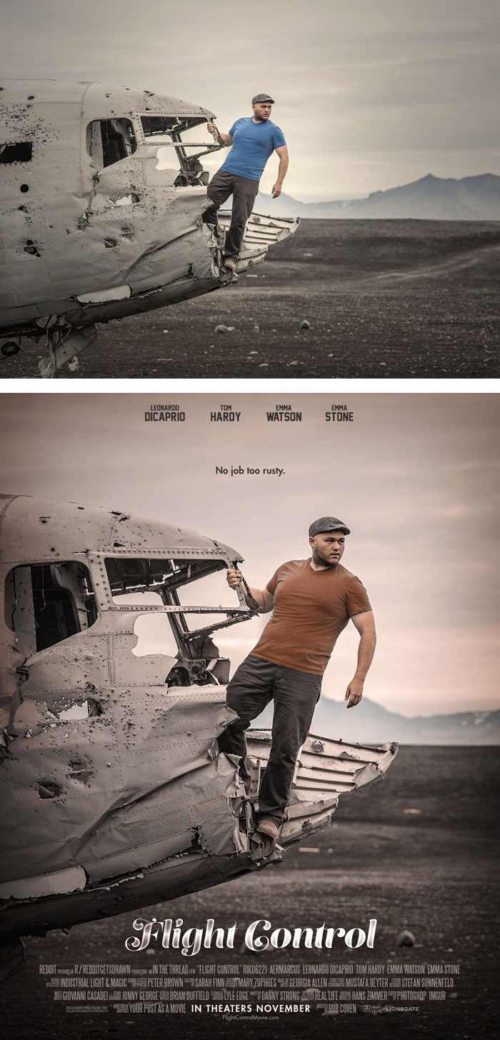 This Redditor Is Turning Random People&#8217;s Photos Into Movie Posters