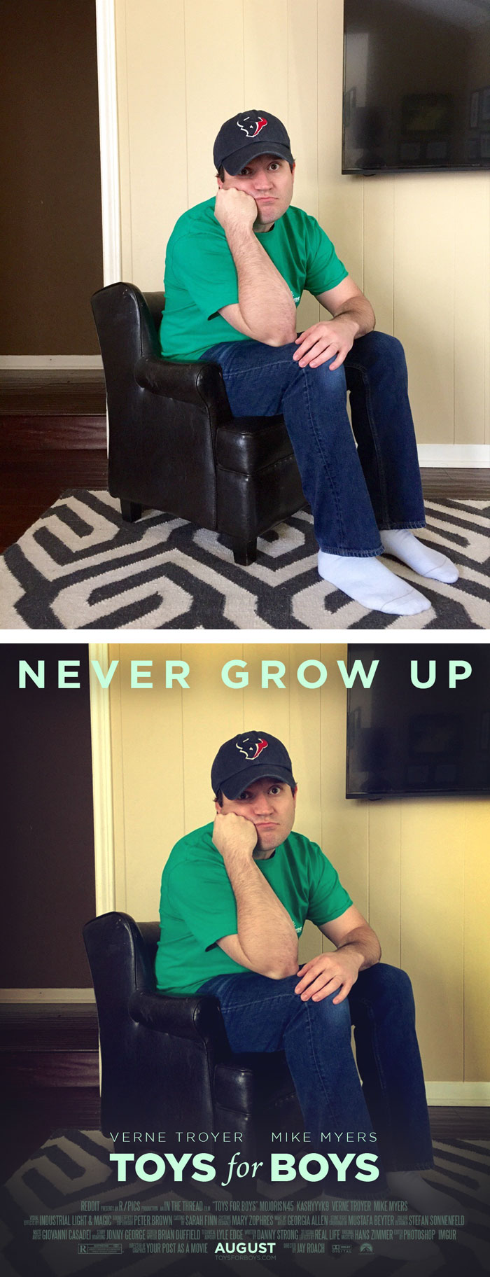 This Redditor Is Turning Random People&#8217;s Photos Into Movie Posters